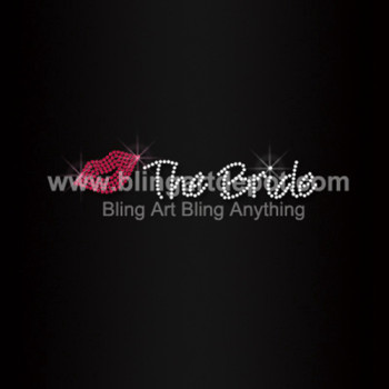 The Bride Rhinestone Hotfix Heat Transfer The Bride Rhinestone Hotfix Heat Transfer